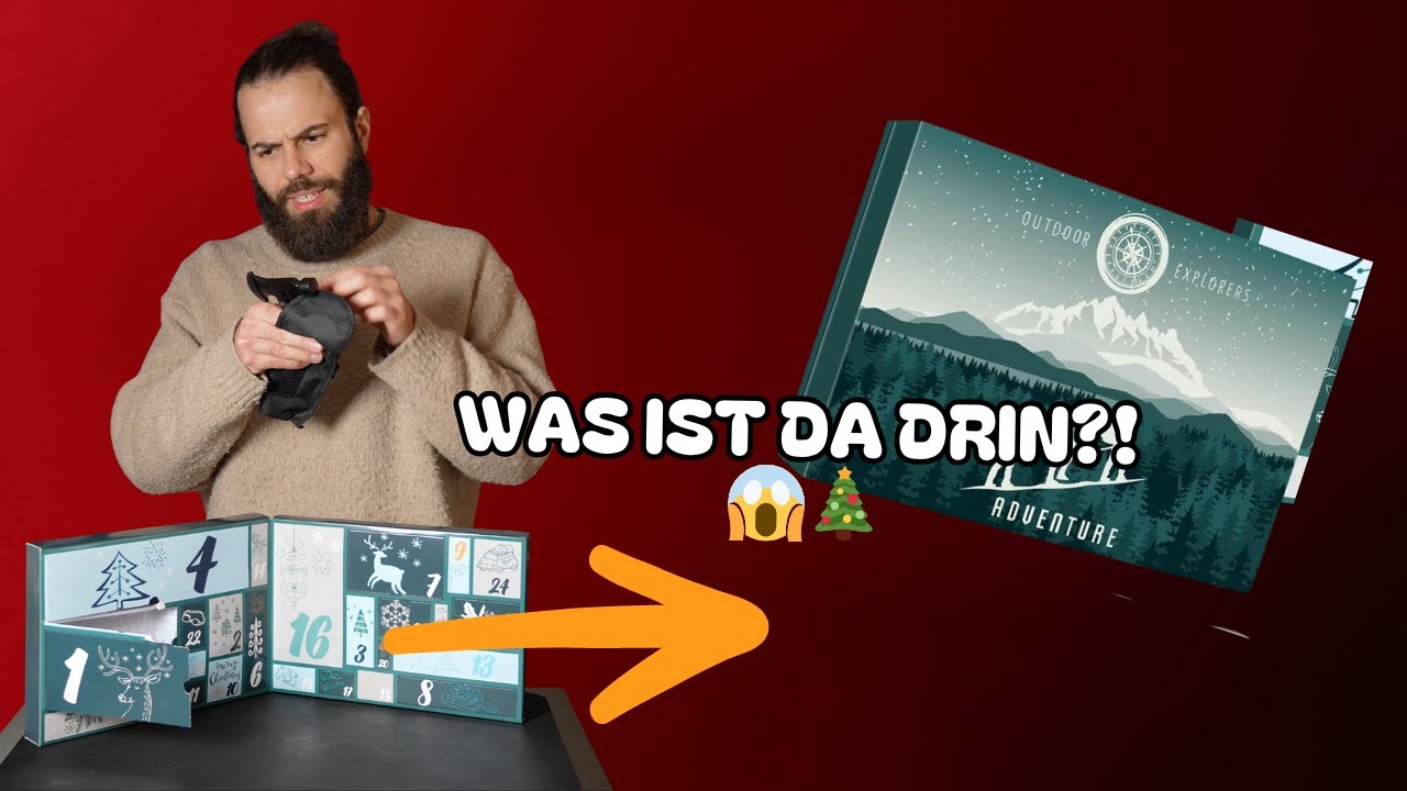 Ich packe den iZoeL Outdoor Werkzeug‑Adventskalender 2025 aus!