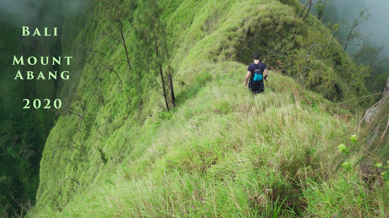 The most beautiful place in Bali. Mount Abang. 2020.