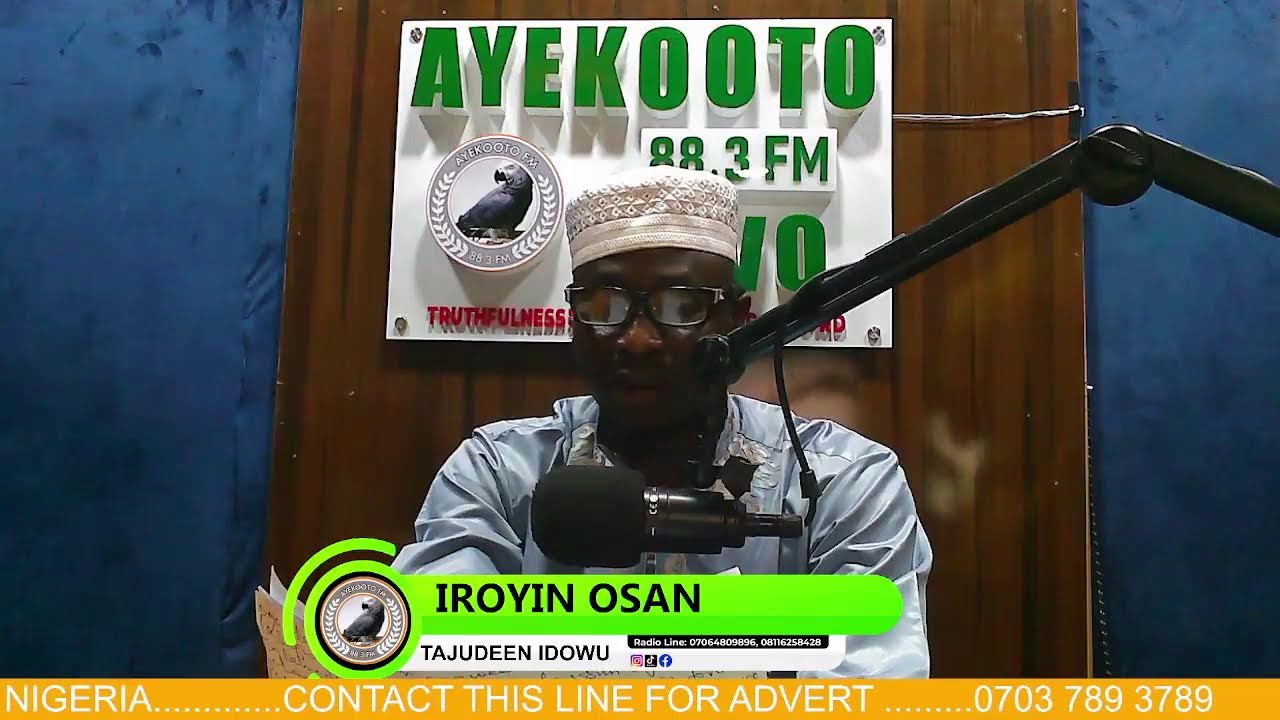 Ayekooto 88.3fm Live Stream