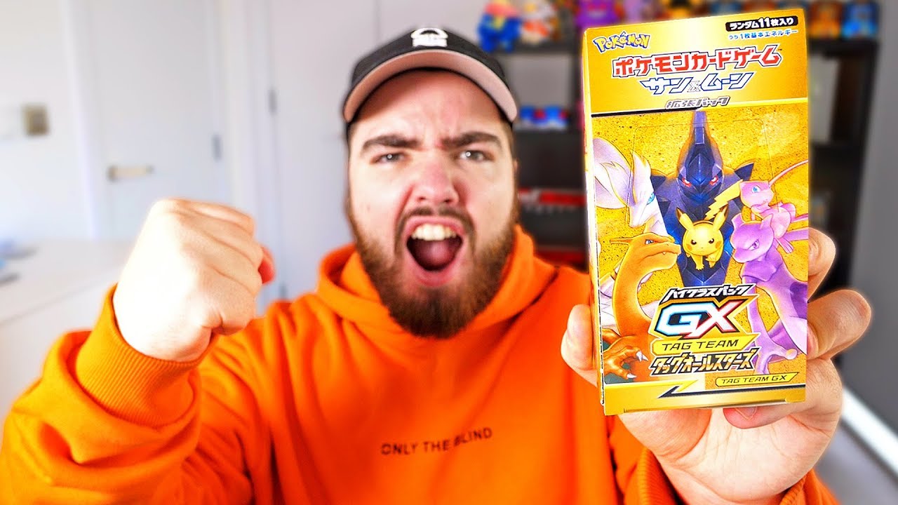 FINALLY Opening a Brand New Pokemon Booster Box! *TAG ALL STARS*