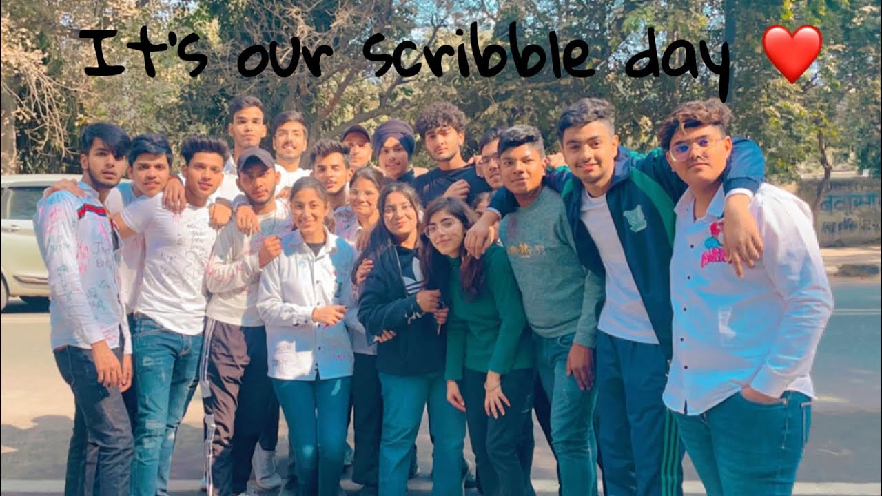 It&rsquo;s our scribble day save the date 20.01.2023 ❤️