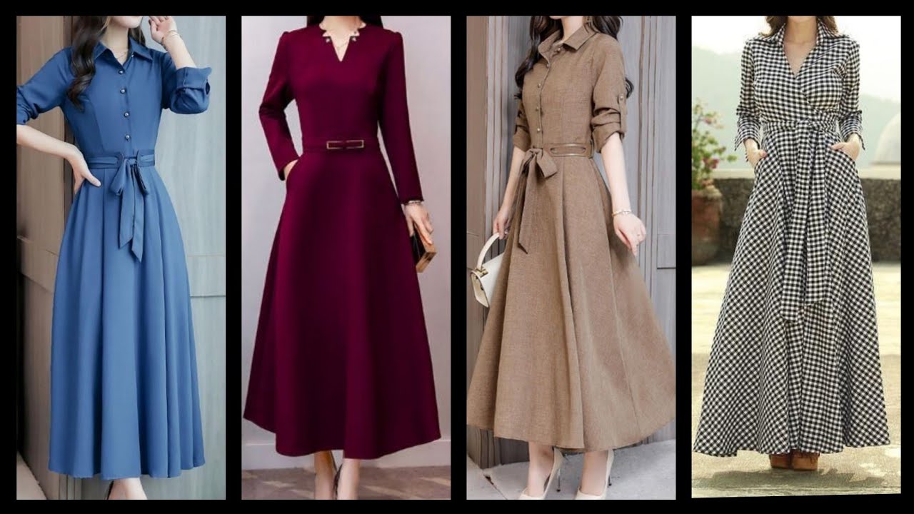Women fashion outfit slimfit dress and Long maxi designs and Ideas