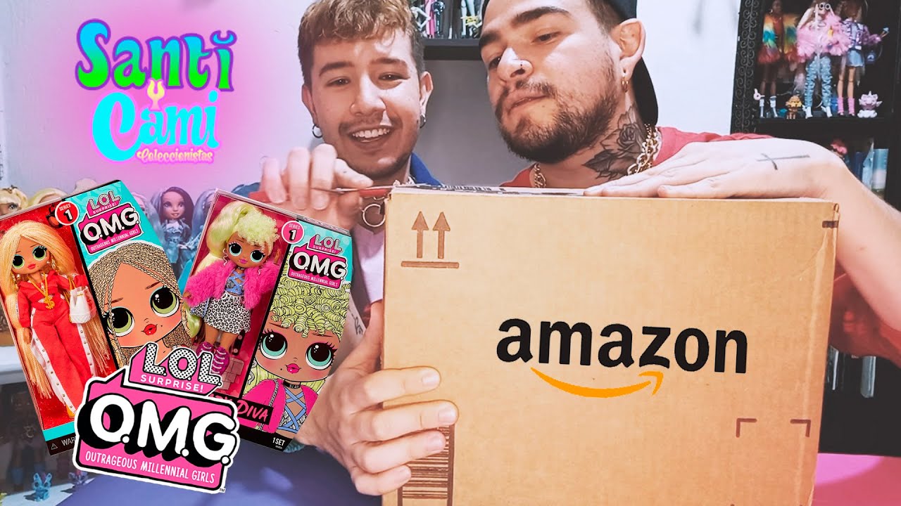 UNBOXING ABRIENDO PAQUETE DE AMAZON - L.O.L OMG SWAG Y LADY DIVA REEDICION 2022 ESPAÑOL