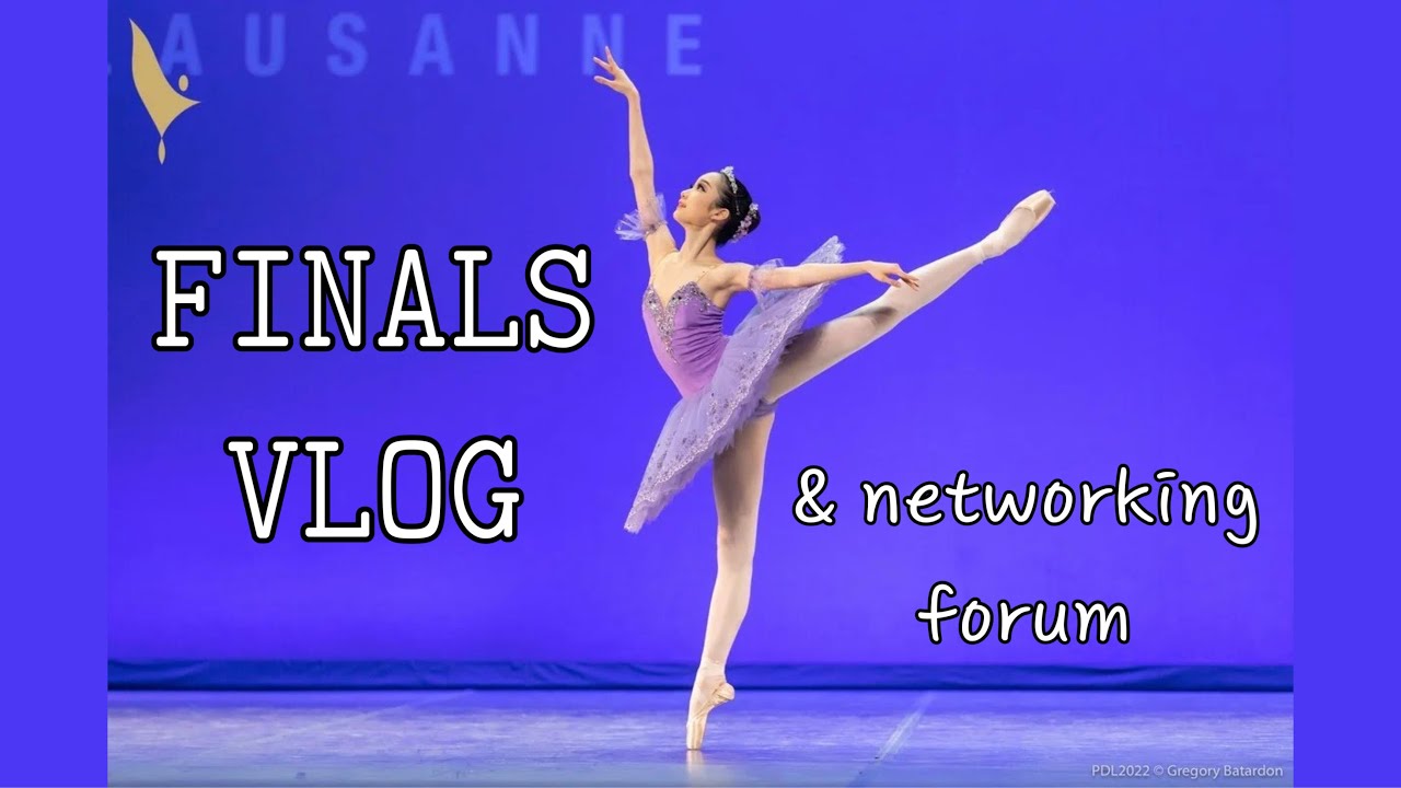 {로잔콩쿨VLOG}Prix de Lausanne/로잔콩쿨/Finals,Networking forum