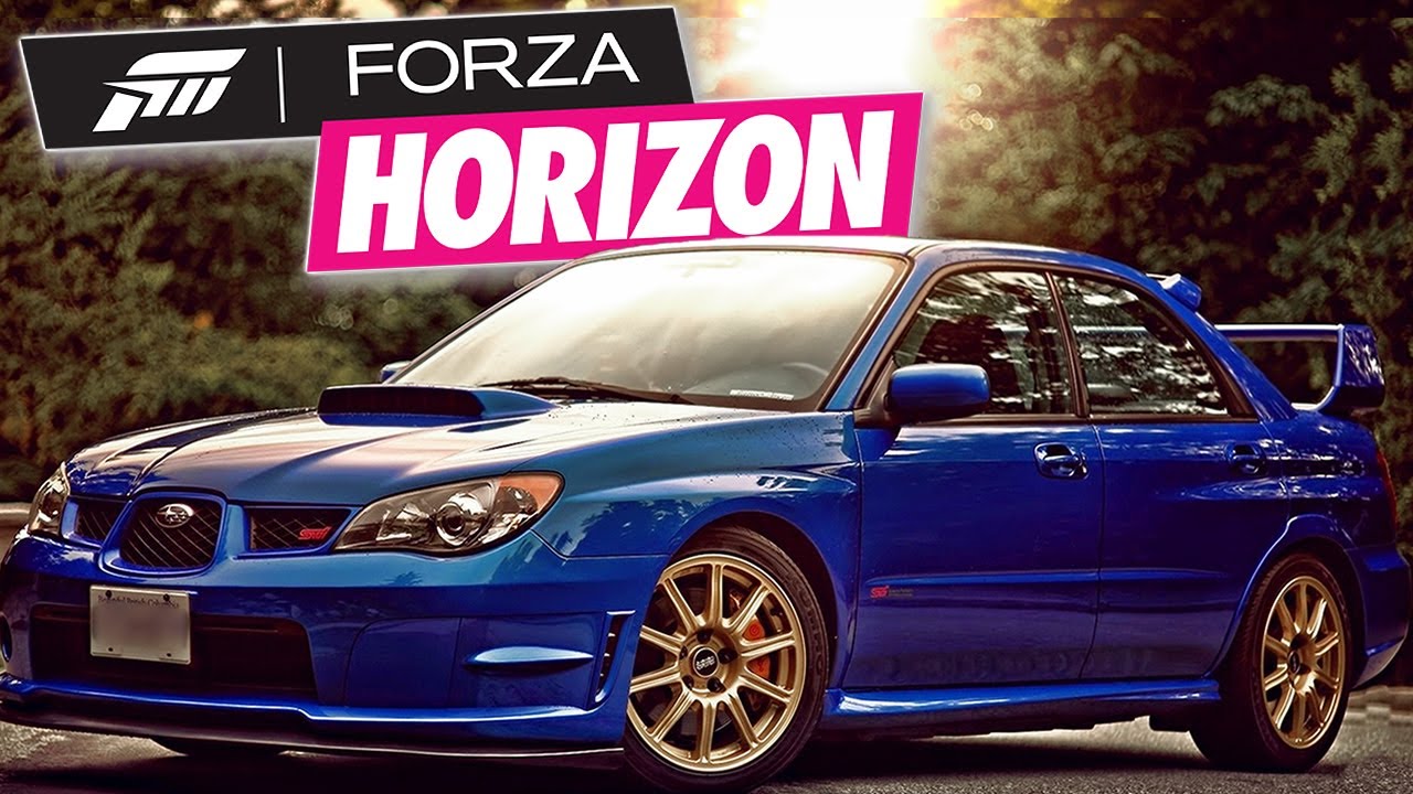 FORZA HORIZON 1 - RACHA DE RUA INSANO COM SUBARU WRX STI - #02