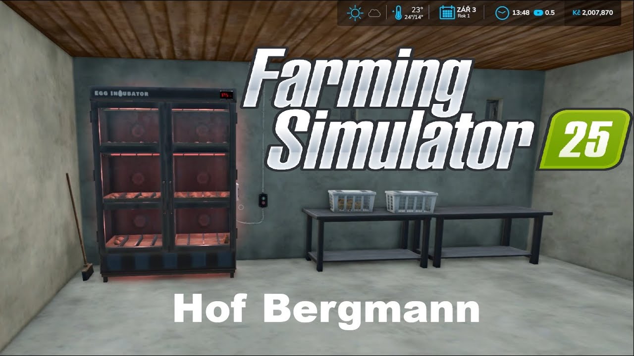Farming simulator 25 | PROBLÉMY SE SENEM A LÍHNEME VEJCE !!!  - Map Hof Bergmann FS25 #11 | CZ/SK