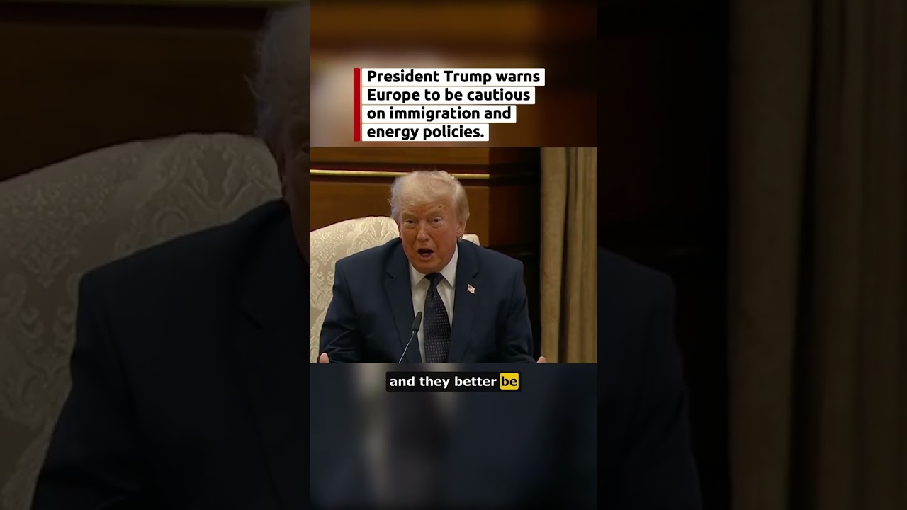 Срочное предупреждение Трампа Европе по поводу иммиграции и энергетики