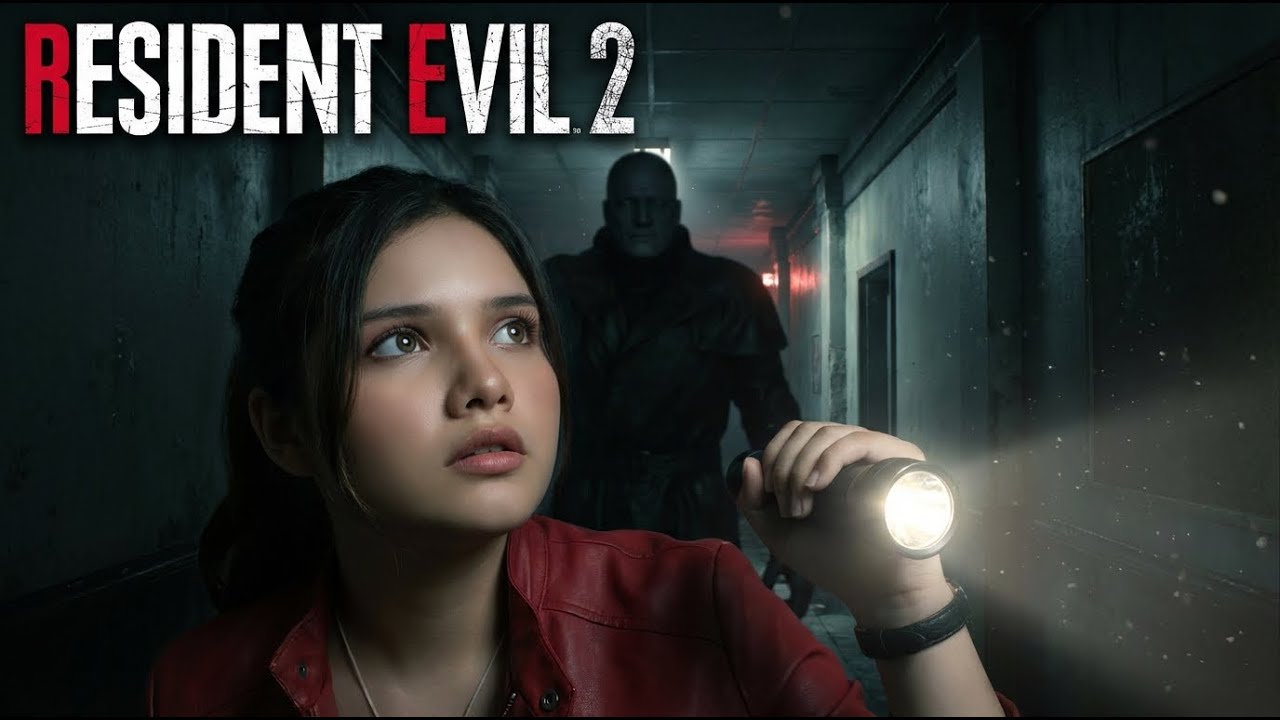 I can't move it move it anymore | RE2 Livestream #girlgamer