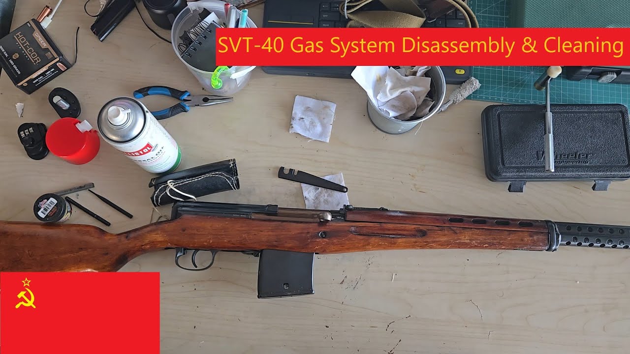 SVT-40 Disassembly & Gas System Cleaning