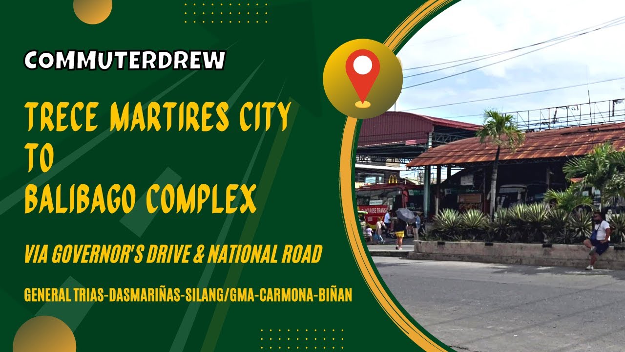Trece Martires City, Cavite to Balibago Complex (Sta. Rosa, Laguna) - [EPISODE 1] COMMUTE ROUTE # 1