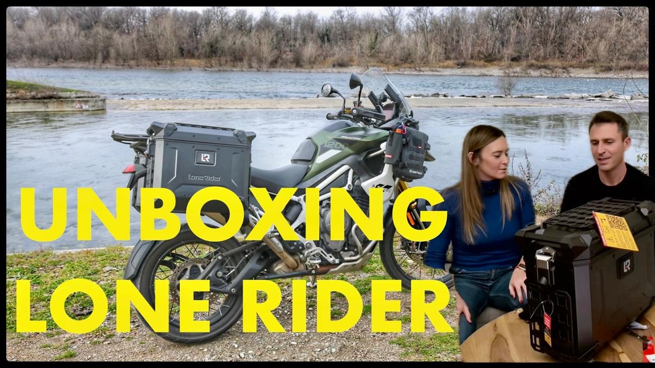 🤩 NOVITÀ!!! Lone Rider Moto Panniers - Unboxing video