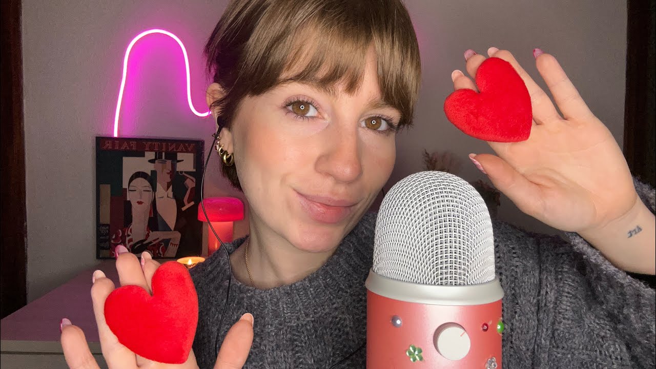 ASMR | Melting your brain with valentin's day triggers 💕💕