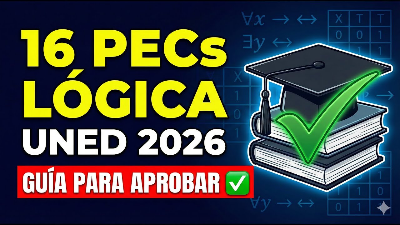 Cómo resolver las 16 PECs de Lógica UNED 2026: Guía Completa y Paso a Paso 🎓