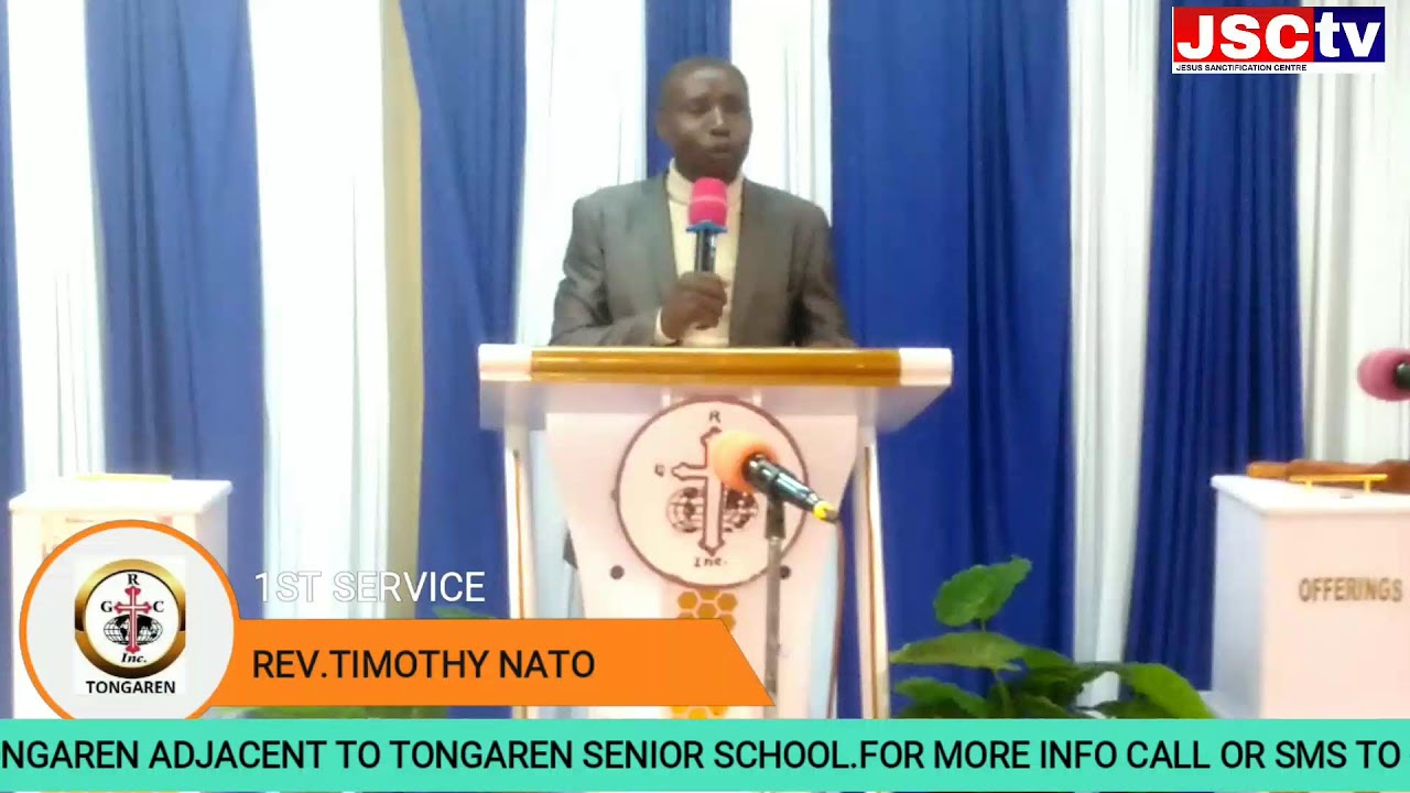 SUNDAY SERVICE BY REV.TIMOTHY NATO