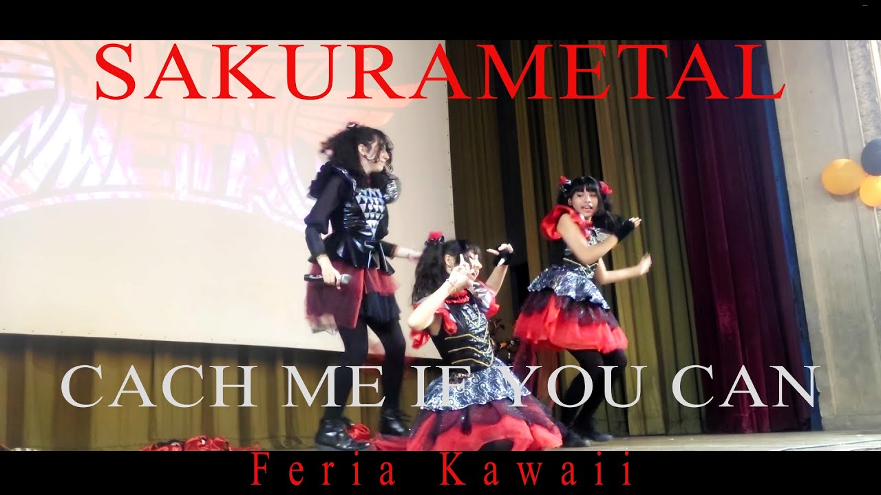 SAKURAMETAL - Cach Me if You can - Babymetal Dance Cover