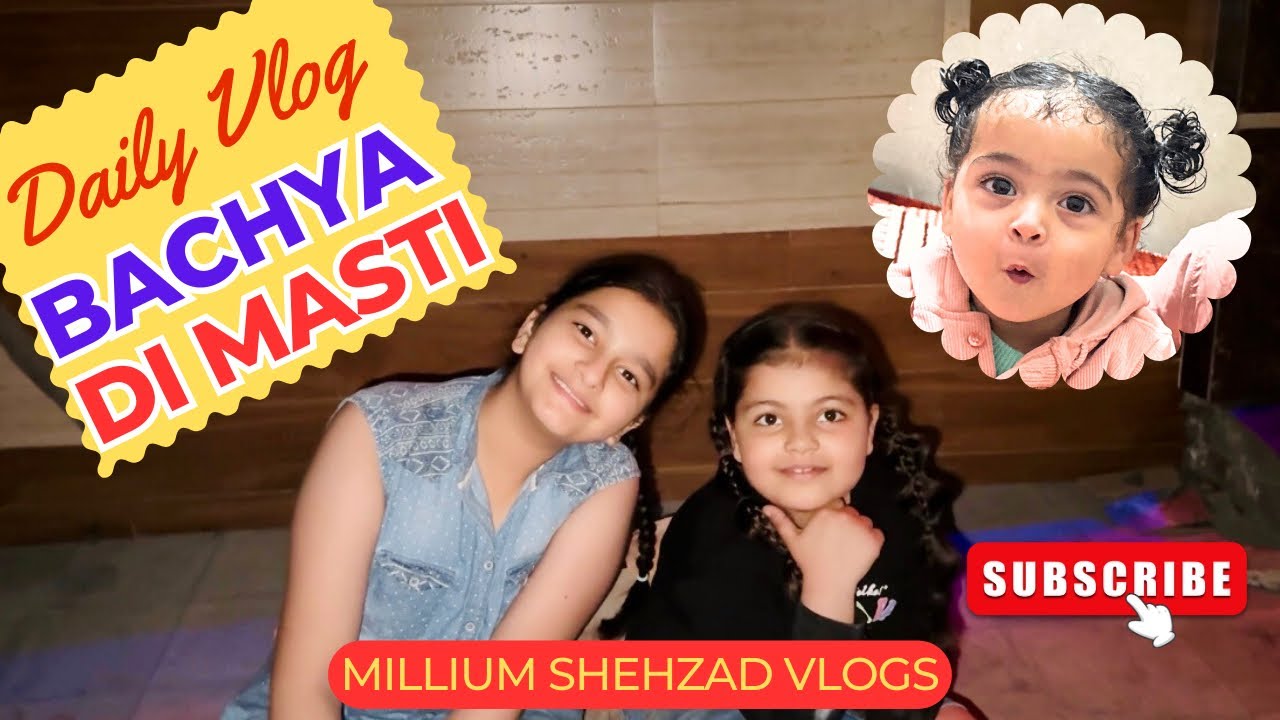 Bachya Ne Ekathe Ho Ke Kiti Masti Bahut Games Khediya | 😱 Punjabi Family Daily Vlogs !❤️#blog #vlog 
