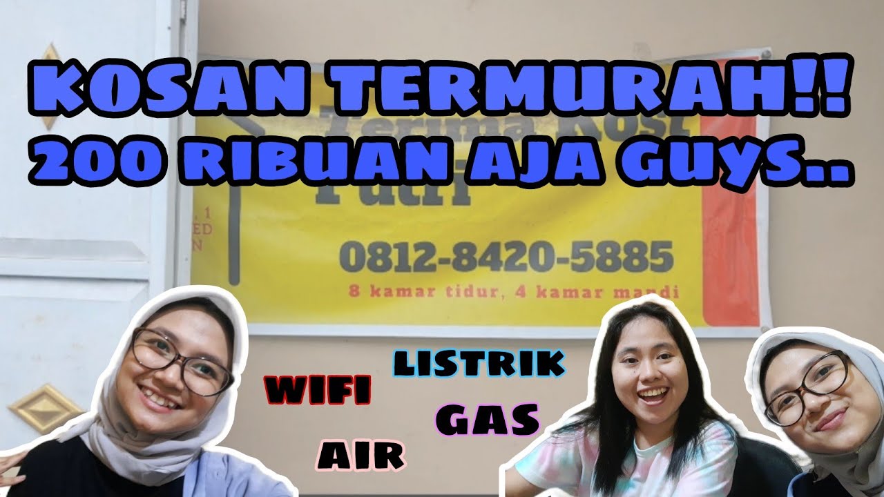 REVIEW KOS-KOSAN TERMURAH DI PARE-KEDIRI KAMPUNG INGGRIS (ASK KOS)‼️WORTH IT BANGETTT‼️