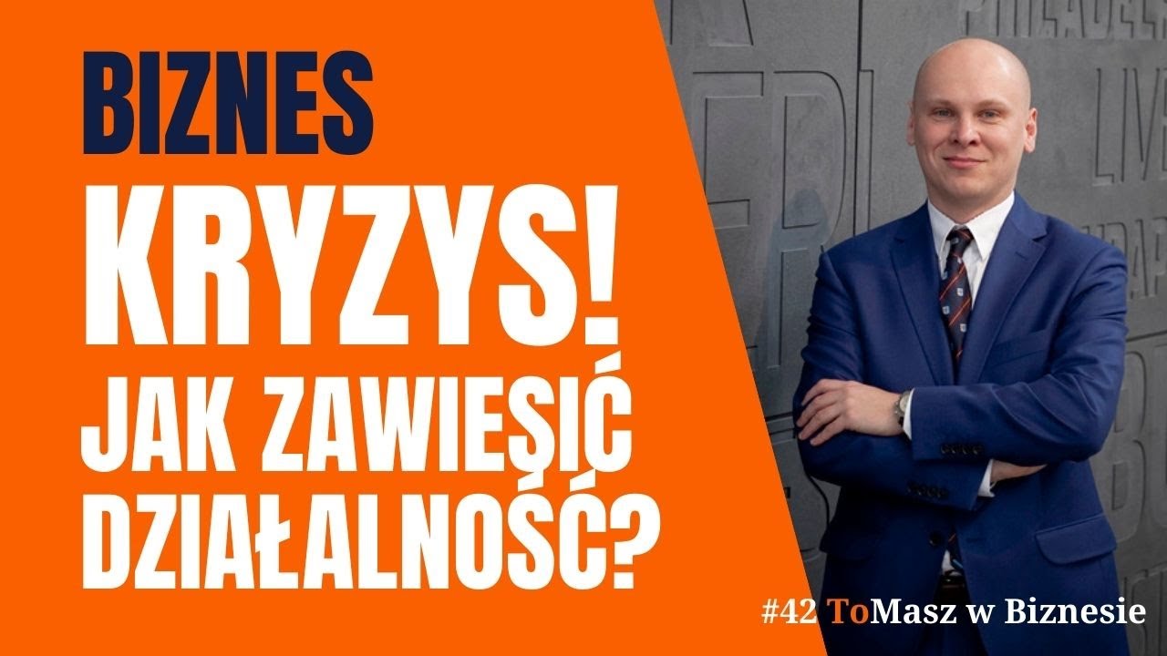 KRYZYS w firmie? Jak zawiesić działalność gospodarczą? #biznes #kryzys