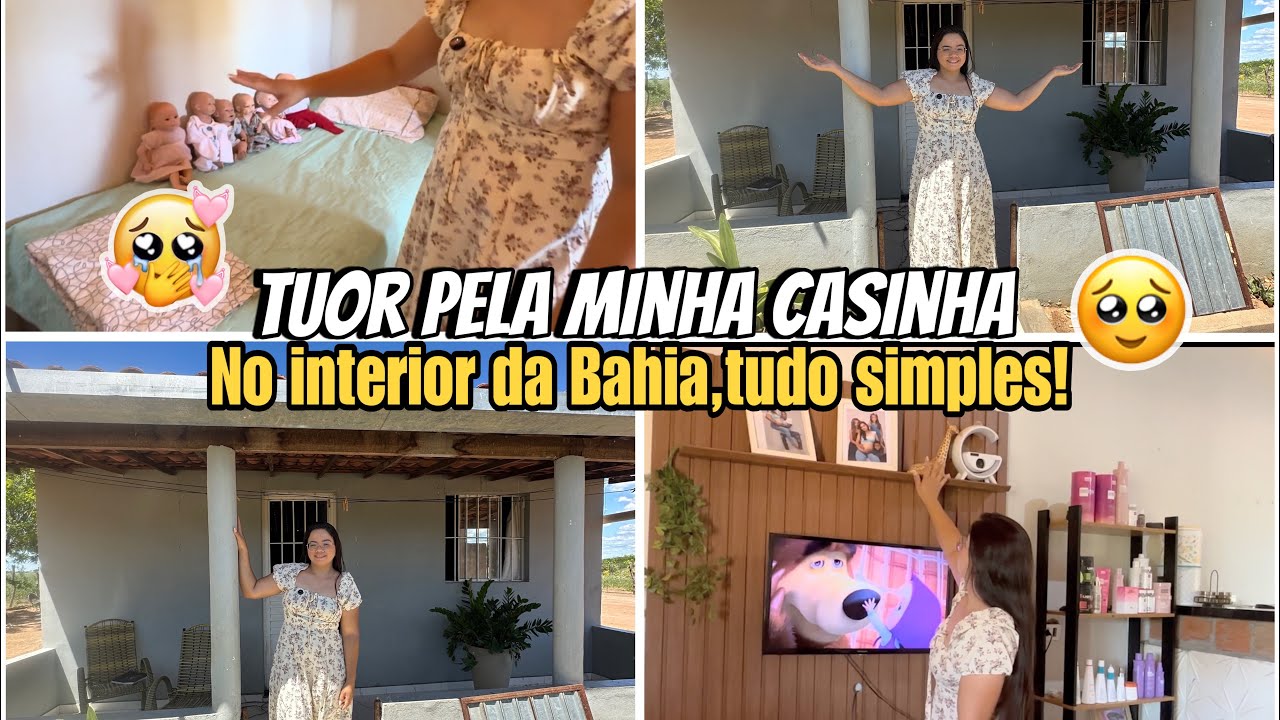 TUOR PELA MINHA CASINHA MORANDO NO INTERIOR DA BAHIA| BIA LEÃO 