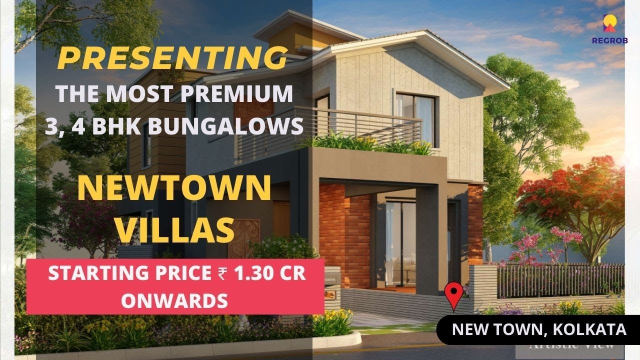 Newtown Villas |☎ 7604092445 | 3, 4 BHK Villas in Chandakanthal Beria, New Town Kolkata