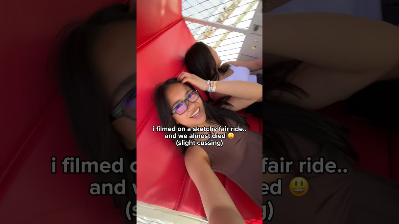 we almost died.. #trending #youtubeshorts #viral #funny #trend #trend #fun #fair #ride #shorts #fyp