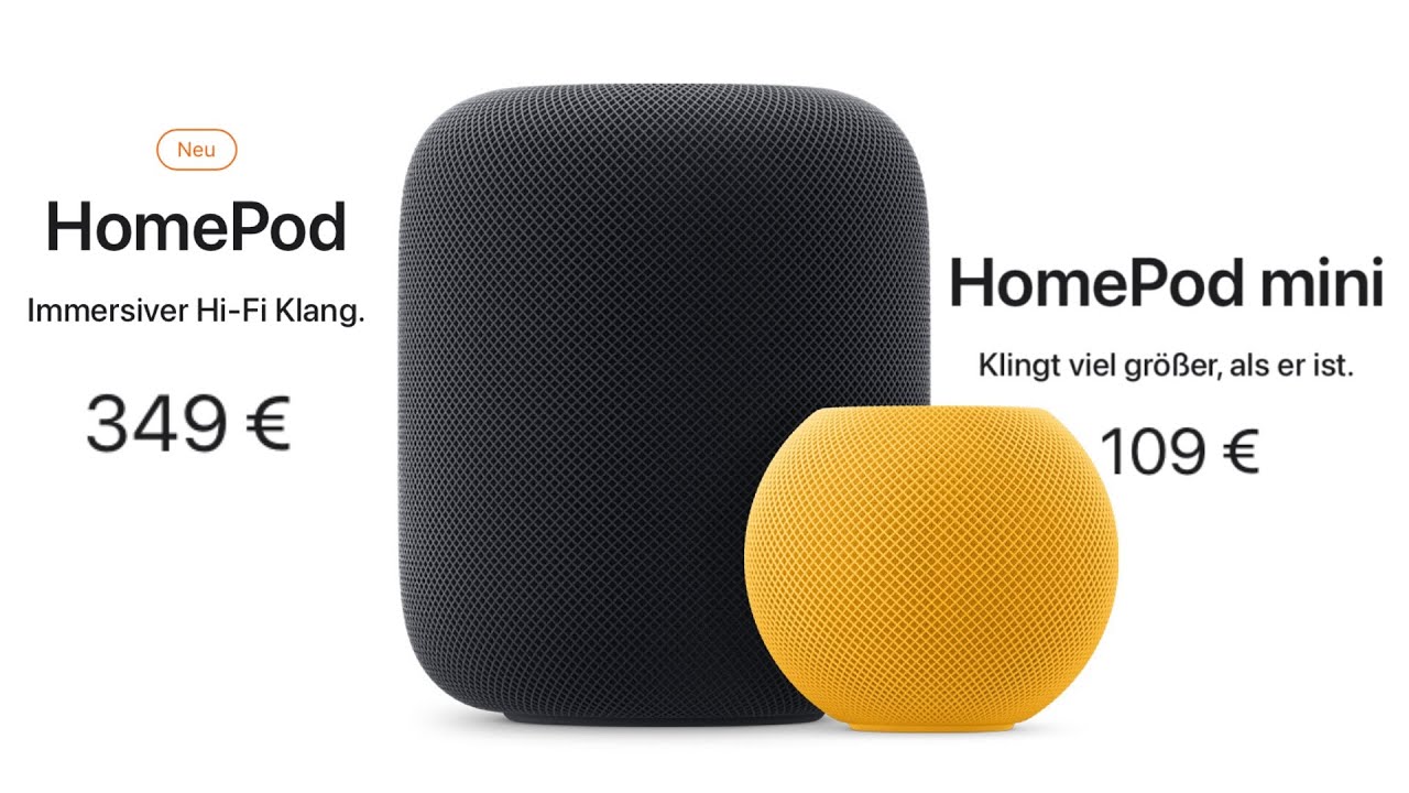 HomePod oder HomePod mini? Das musst du vor dem Kauf wissen!