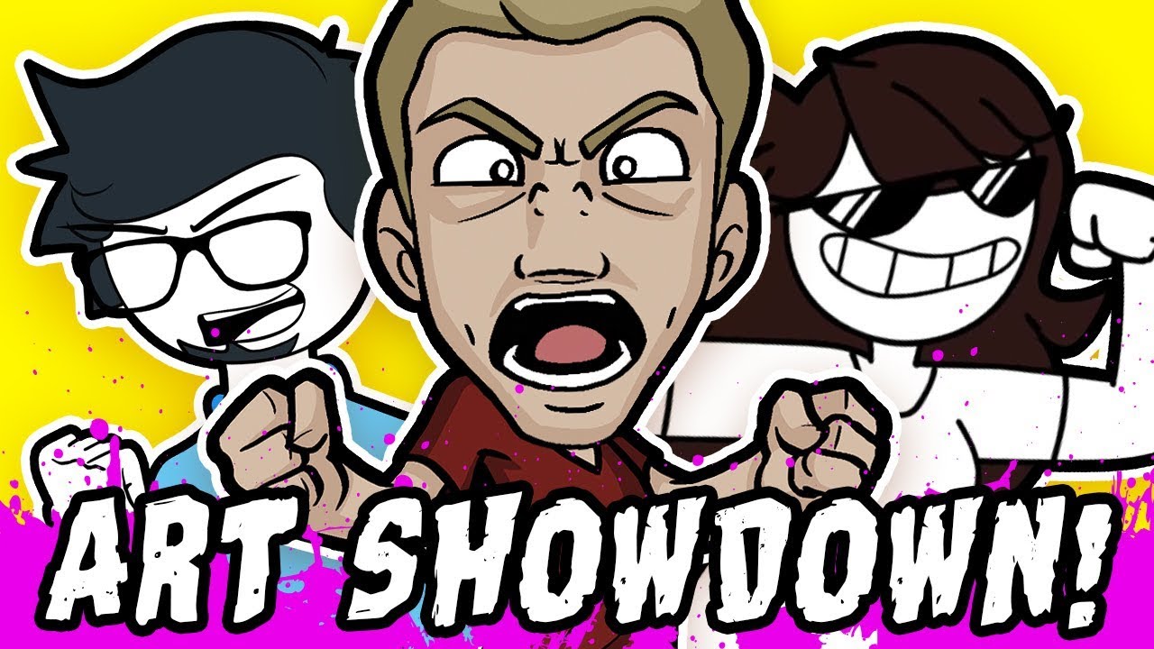 ART SHOWDOWN! Jazza VS JaidenAnimations VS TheAmaazing!