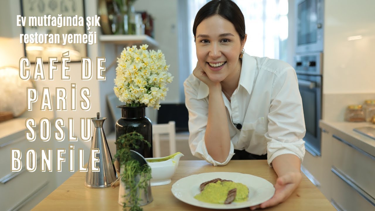 15 Dakikada Cafe de Paris Soslu Bonfile nasıl yapılır? Etin piştiğini nasıl anlarım? 🍴