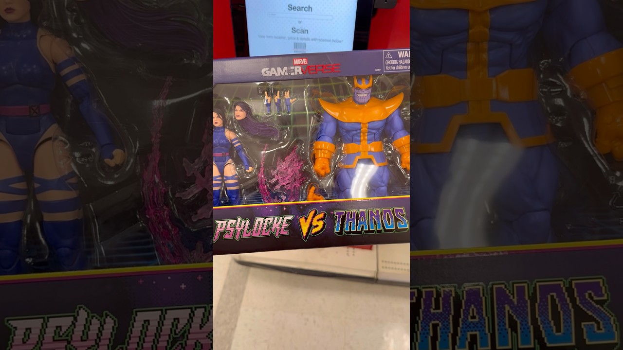 Target Toy Hunt Thanos Psylocke 2 pack clearance 