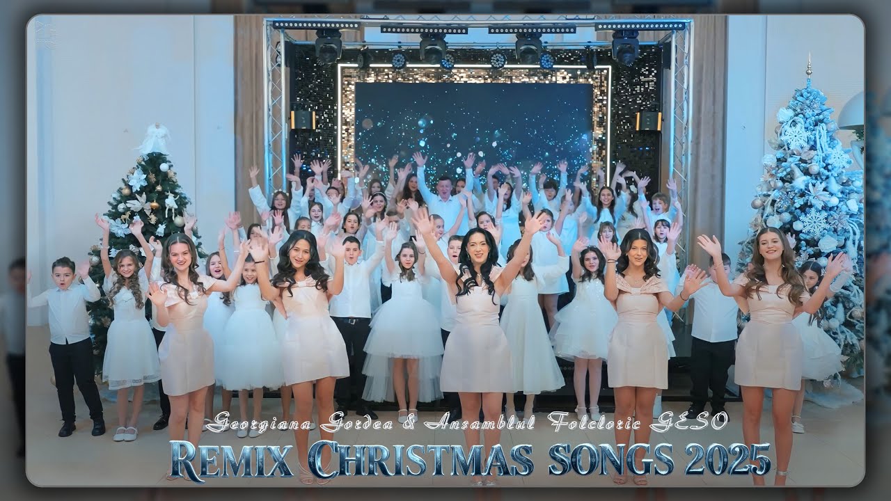 Georgiana Gordea & Ansamblul Folcloric GESO  & Fetele GESO❄ Remix Christmas Songs 2025 🎄