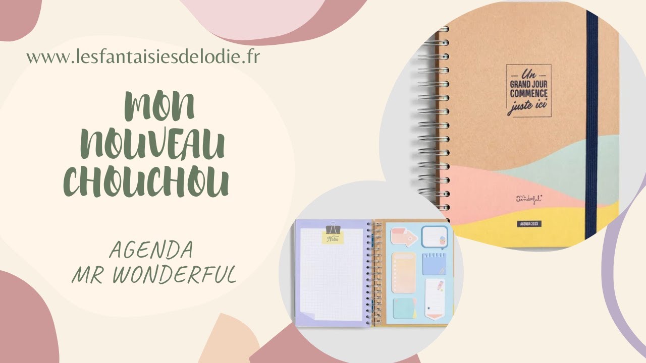 Présentation de l'Agenda Mr. Wonderful