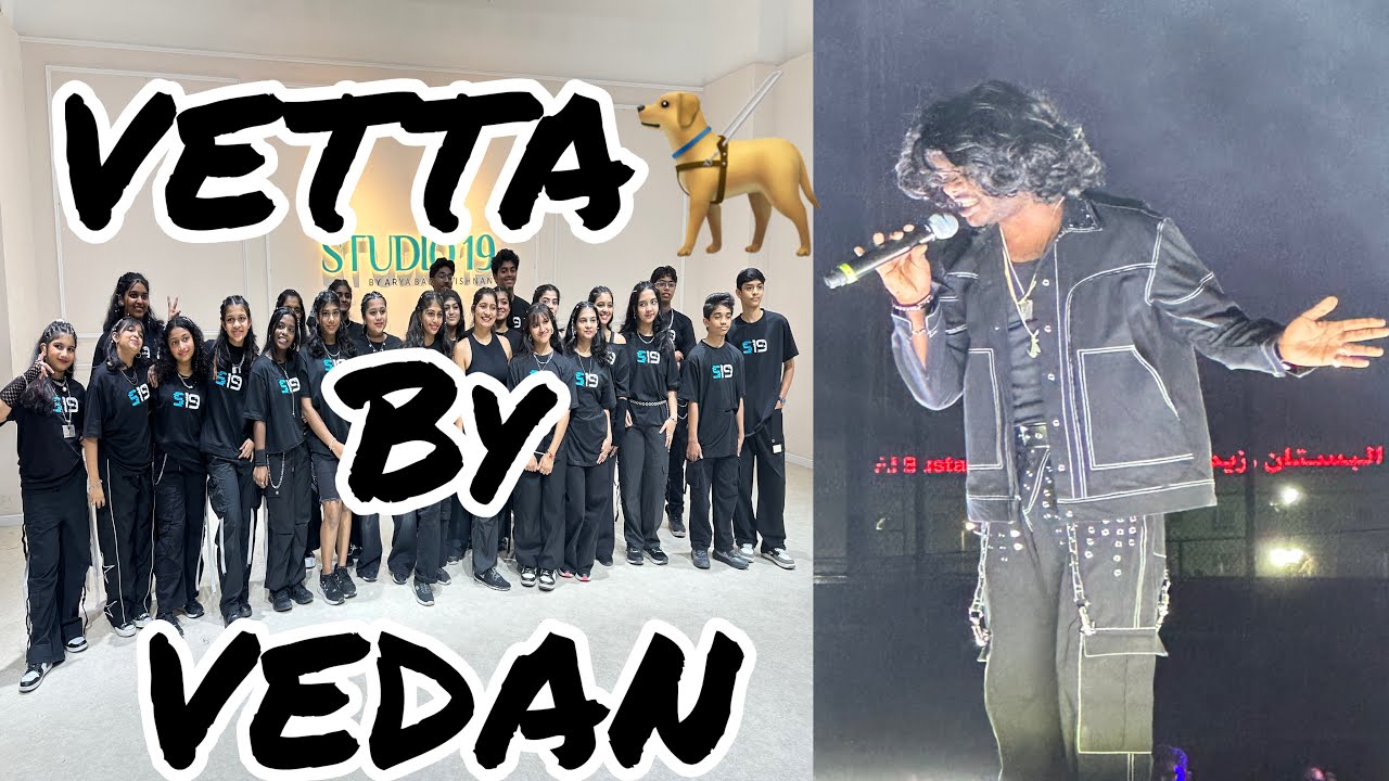 Vetta By Vedan🦮#vedan concert 🎤#musicconcert #entertainment #Niya Nyshil Vlog#