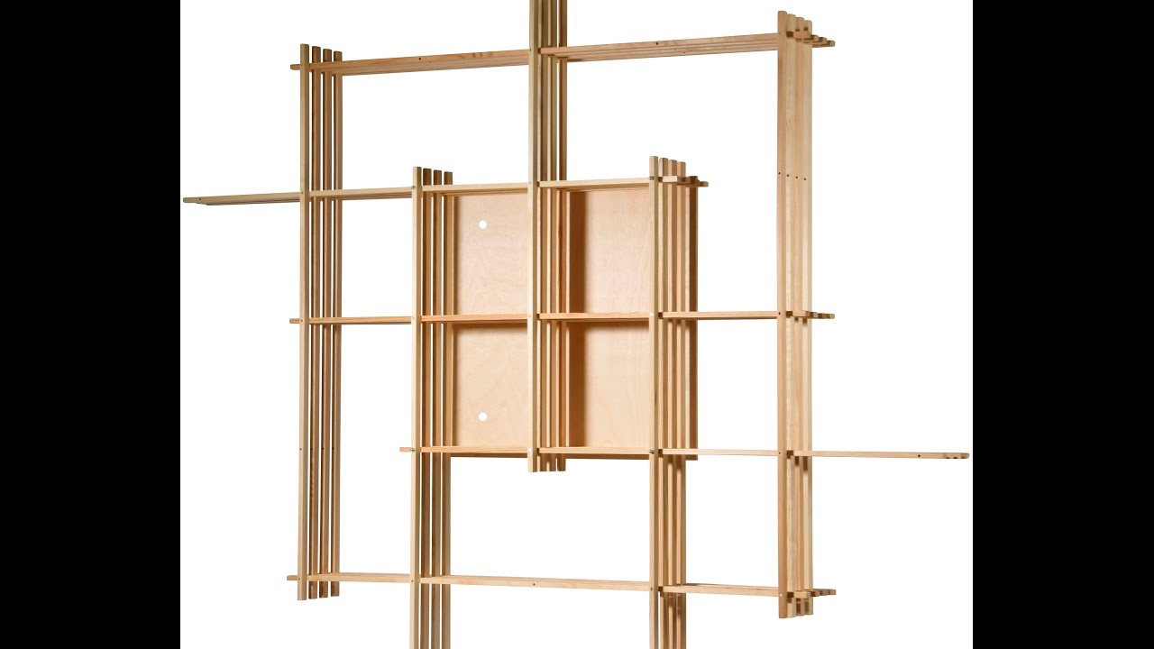 Flexibles Designer Wandregal selber bauen mit 680 M&ouml;glichkeiten, CD DVD Regal Schweberegal offen