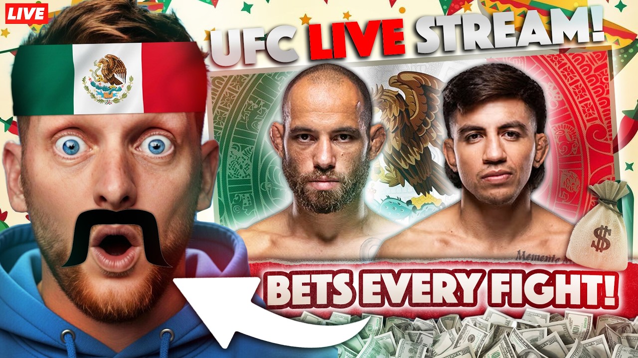 🔴 LIVE NOCHE UFC STREAM! COMMENTARY & REACTIONS!