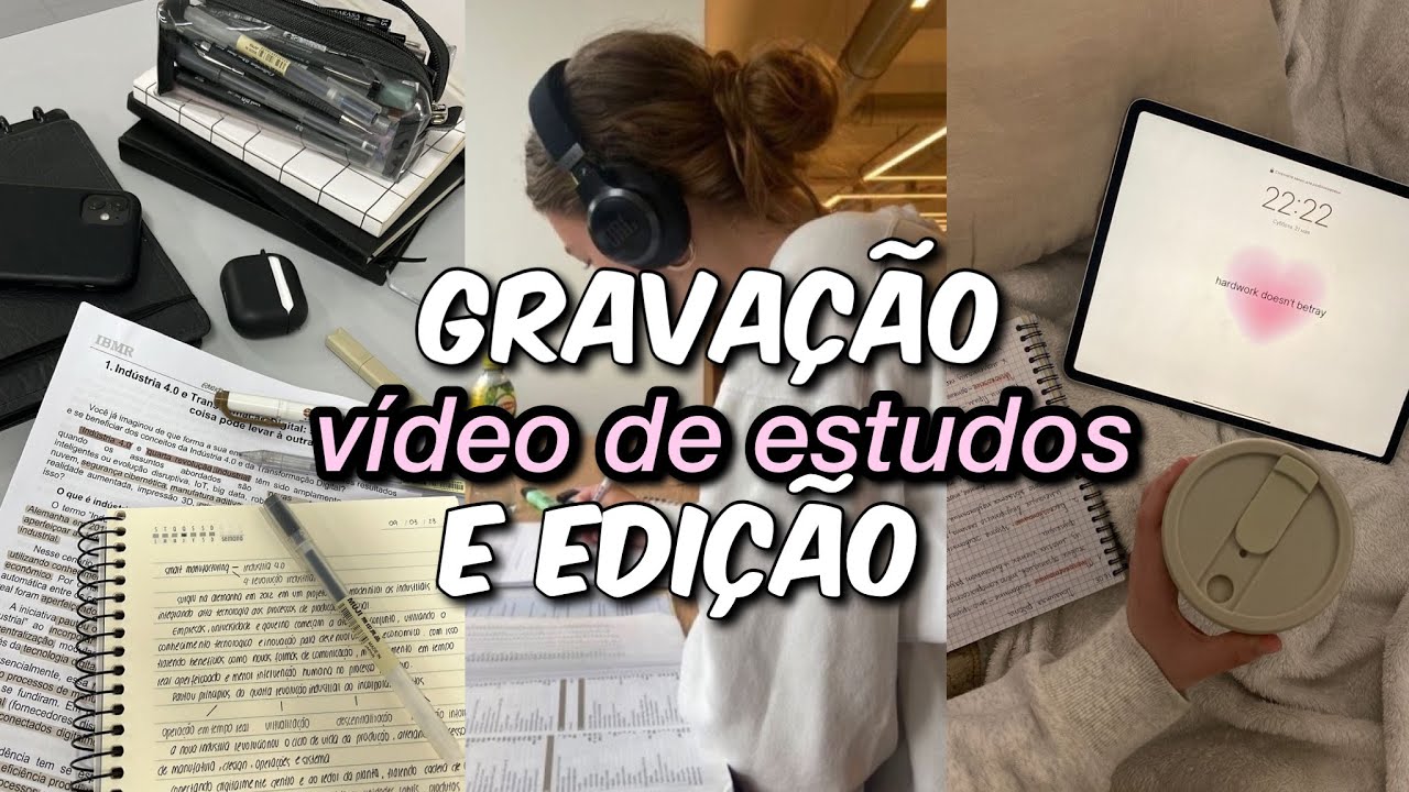 COMO GRAVAR UM VÍDEO DE ESTUDOS (no reels)