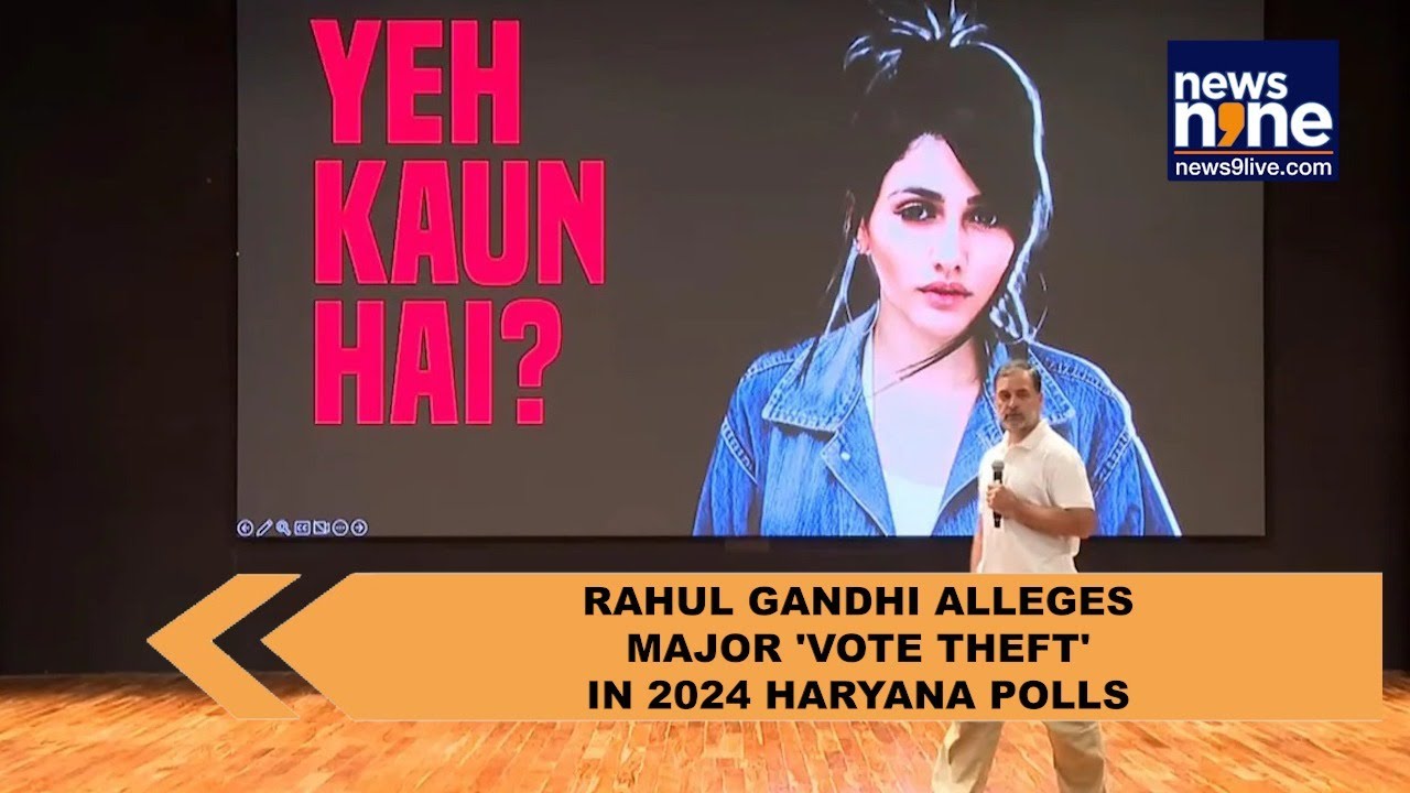 Rahul Gandhi claims Brazilian model voted 22 times in Haryana polls; EC reacts