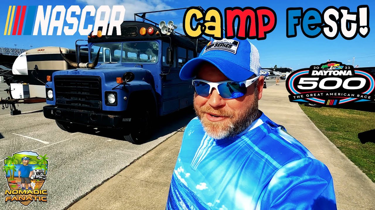 CAMP FEST @ Daytona International Speedway ~ Richard Petty & Fan Zone Parties