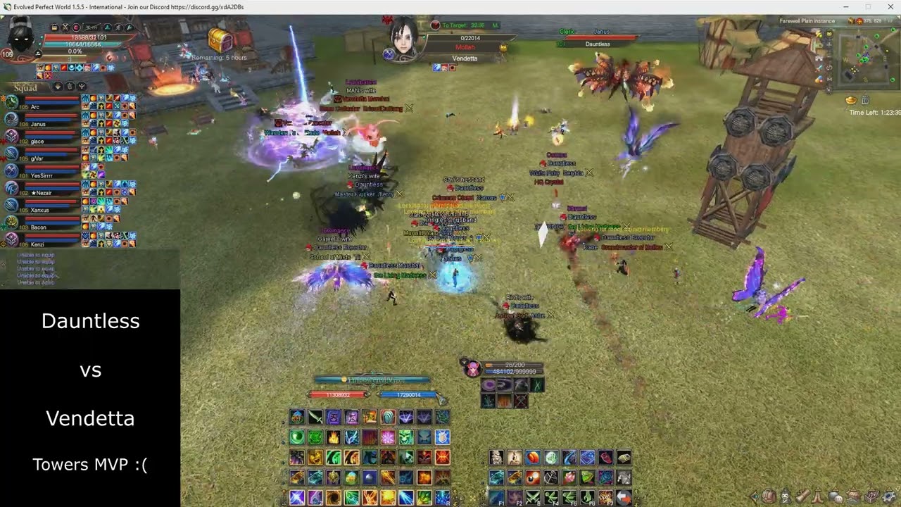 Evolved PW - Psychic TW #5 - Dauntless vs Vendetta