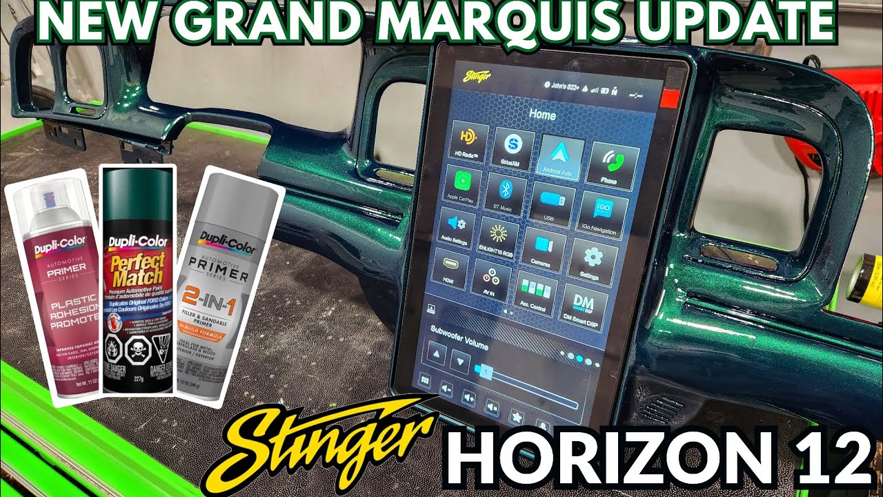Как кастомизировать и покрасить приборную панель автомобиля с помощью Stinger Horizon 12