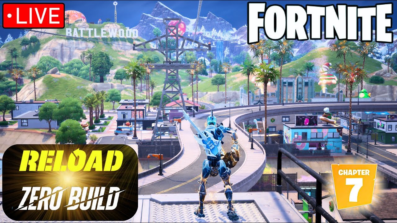 Fortnite GamePlay in chapter 7 🔴Live