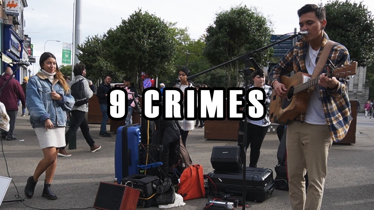 FIRST time singing with EMMELINE GRACIE on 9 crimes by DAMIEN RICE