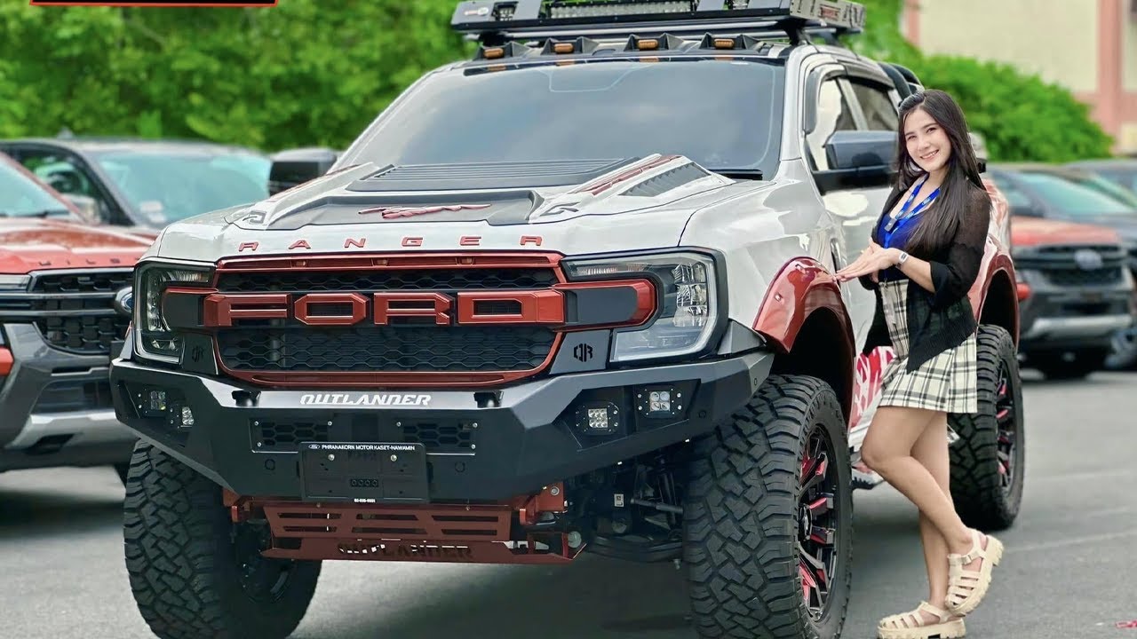 Outlander Hamer Ford Ranger Sport CHONLADA Automatic Off Road Modified Pickup Truck Thailand Review