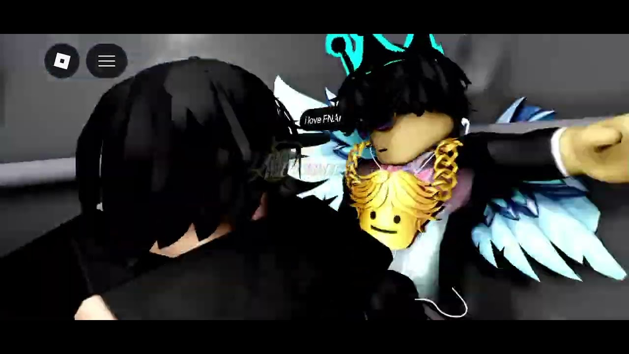 Me and bro fighting for robux