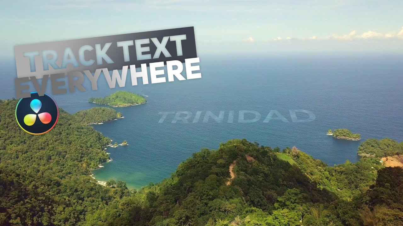 AMAZING Track Text To Water Effect // DaVinci Resolve 17