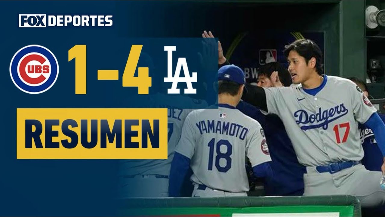 😁 ¡VICTORIA DE LOS DODGERS! | Chicago Cubs 1-4 Los Angeles Dodgers | MLB | Tokyo Series | HIGHLIGHTS