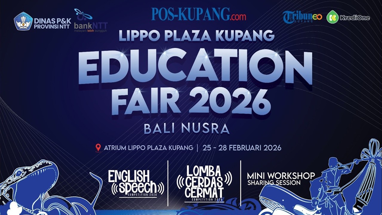 🔴LIVE: POS KUPANG EDUCATION FAIR 2026 - DAY 2