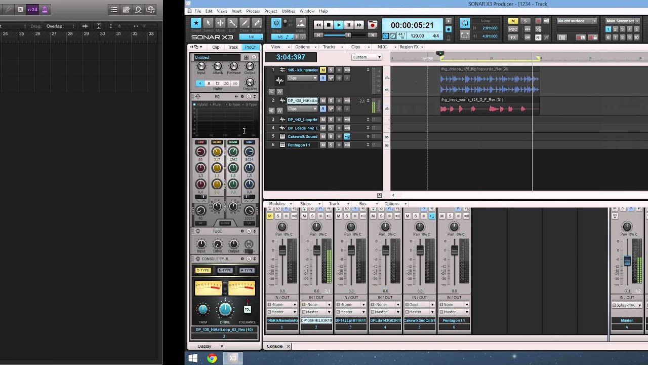 Logic Pro X and Sonar X3 - How to make a synchronization?