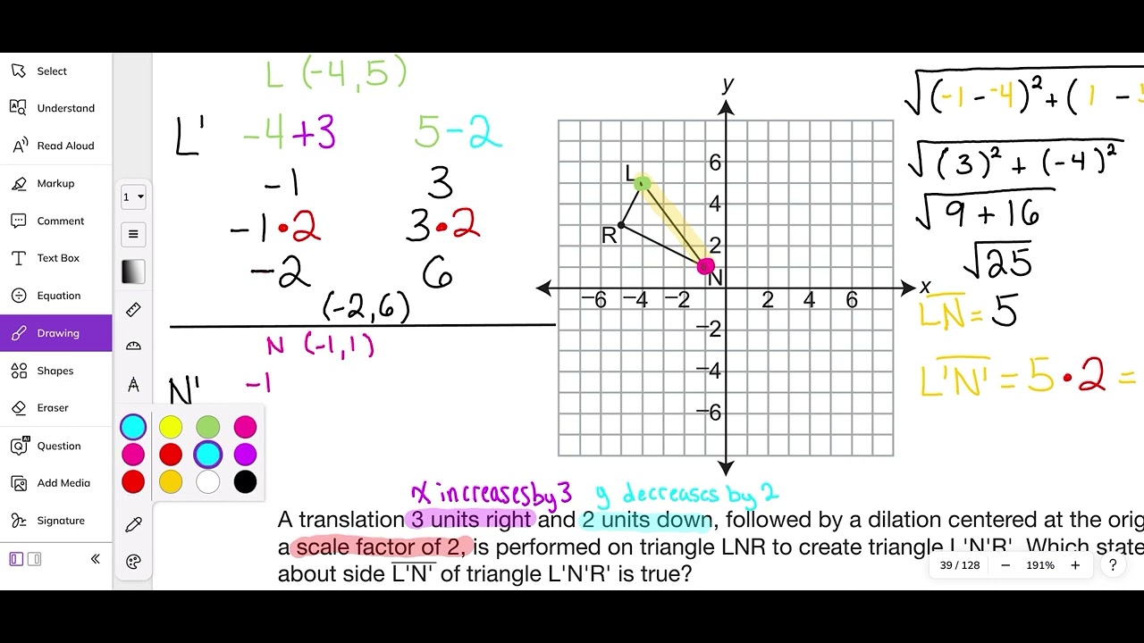 2015 Problem 34 Grade 8 PSSA Math PDE Item and Scoring Sampler