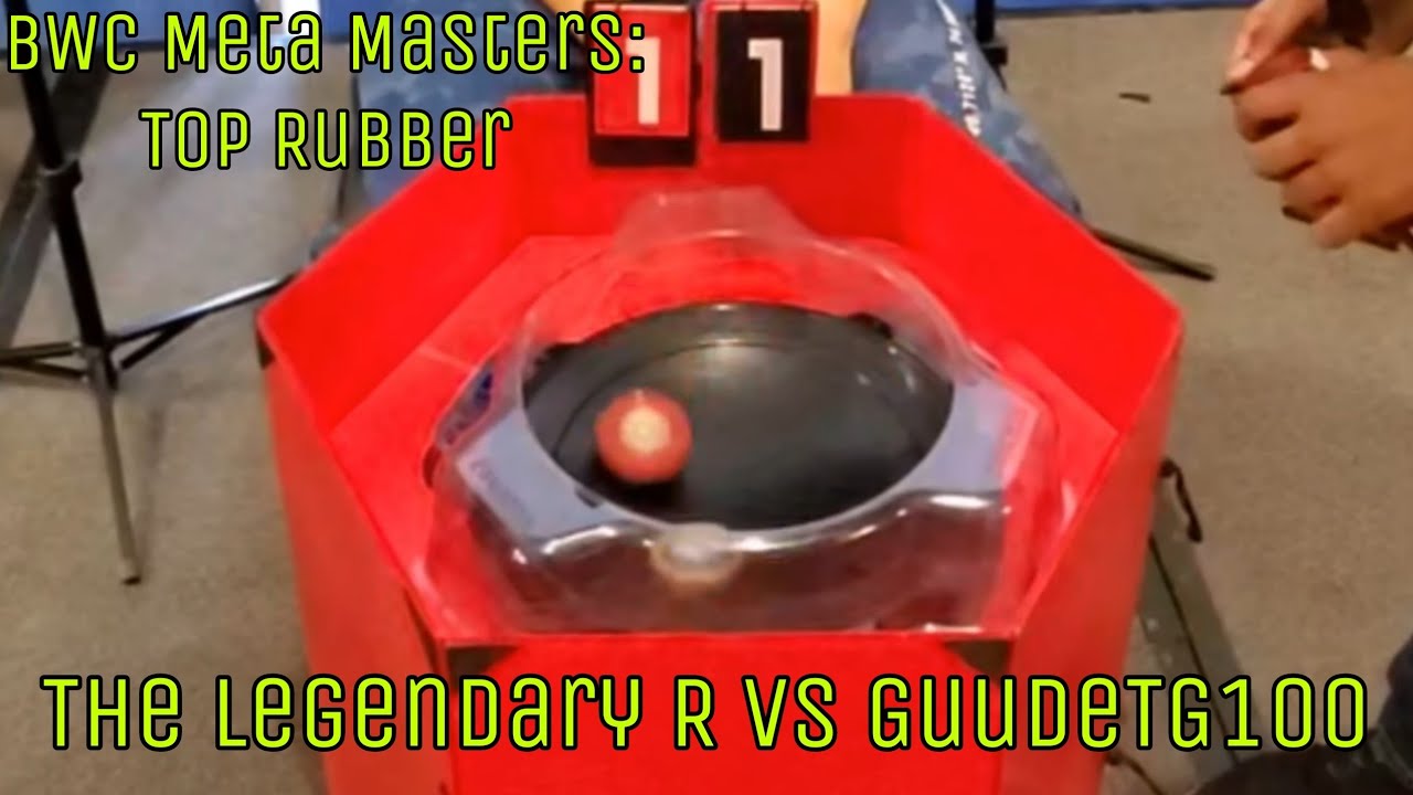 The Legendary R vs GuudeTG100 at Beyblade World Cup 2023! Meta Masters: Top Rubber
