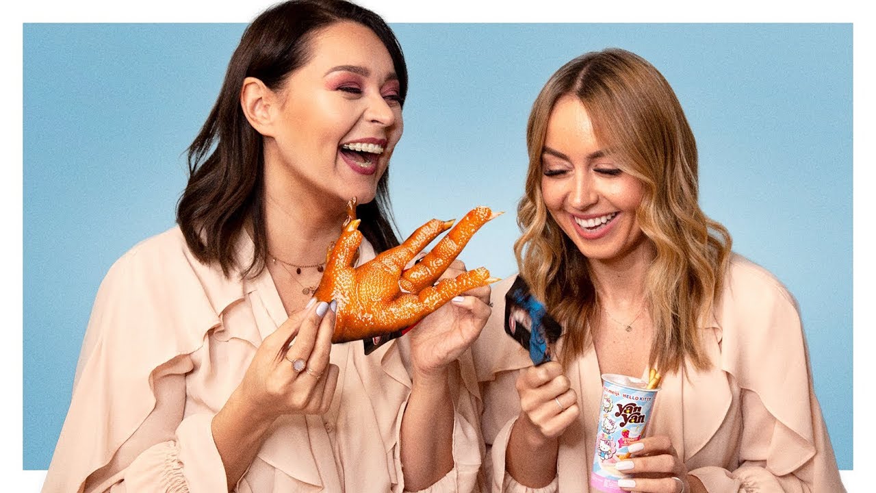 SISTERTAG! CHINESISCHE SNACKS im Test ft. die H&Uuml;HNERKRALLE | Lipstickbakery